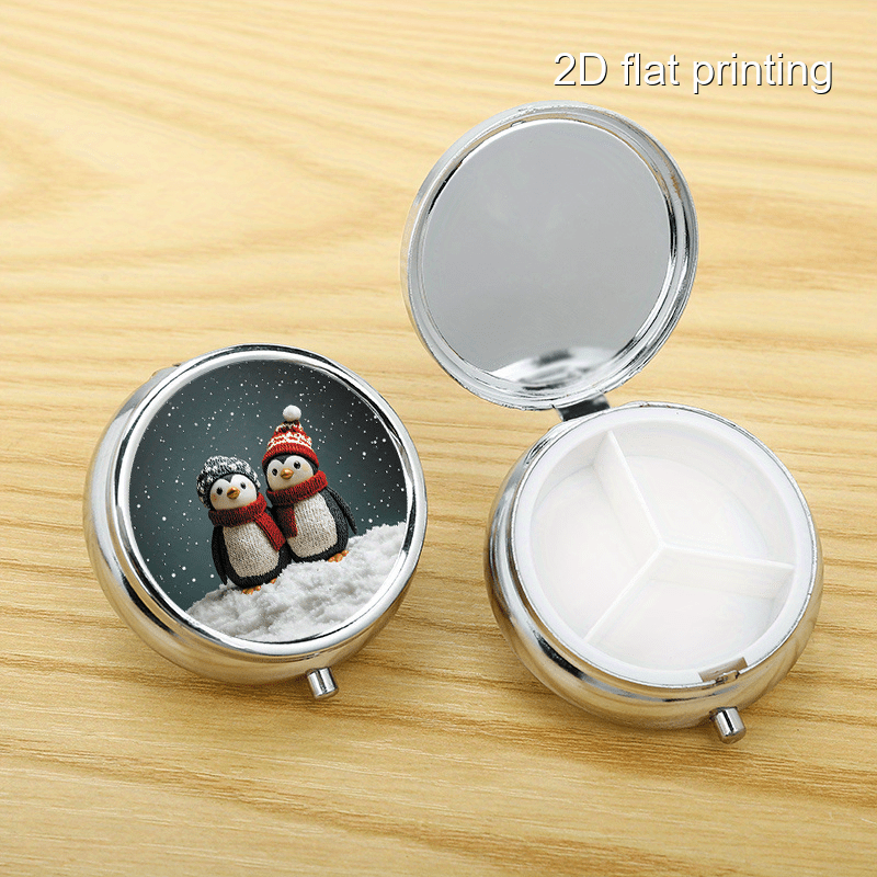 Winter Penguin 7-Pattern Round - Travel Accessories As Gifts 评论和价格