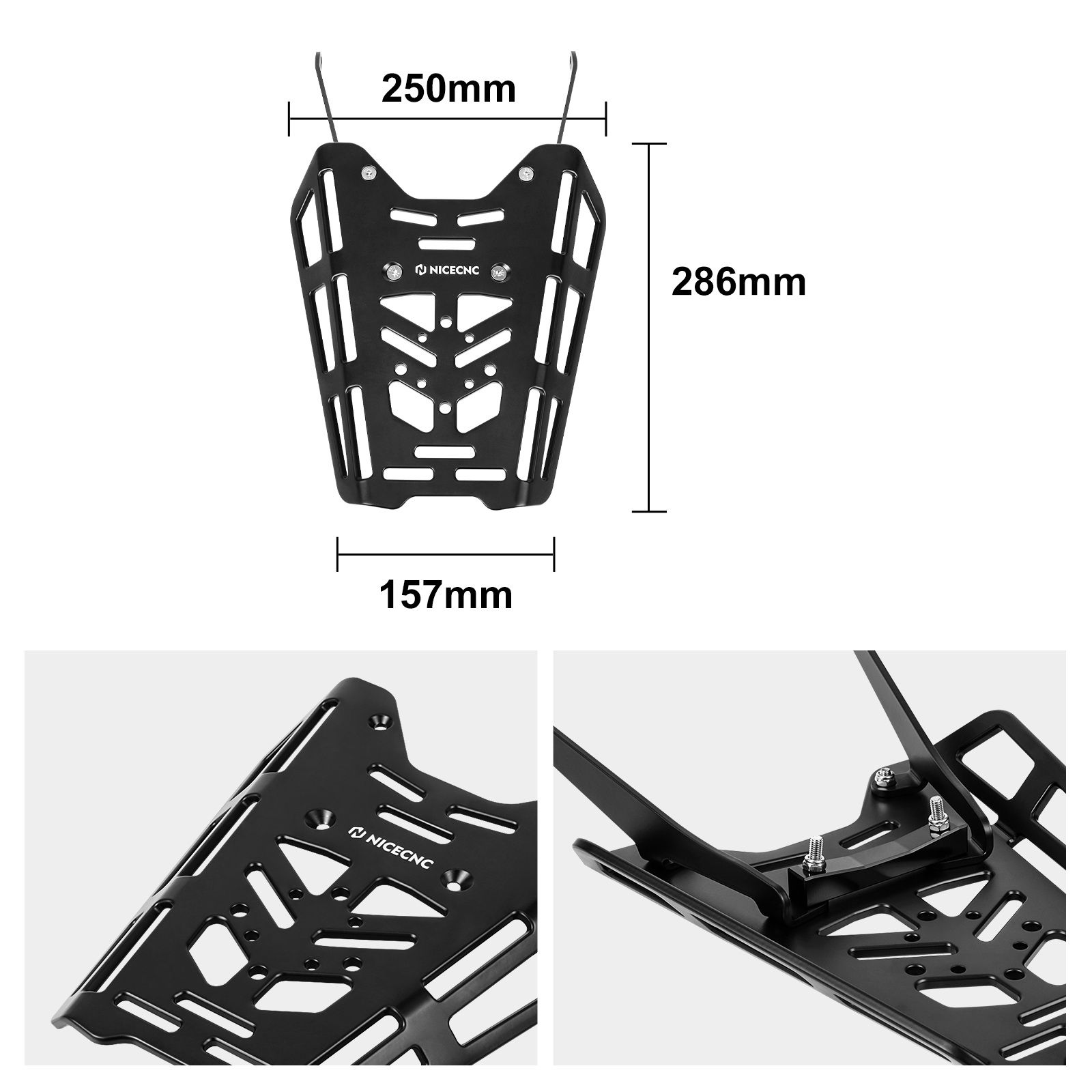 Motorcycle Rear Luggage Rack T - Luggage Cover Protector 评论和价格
