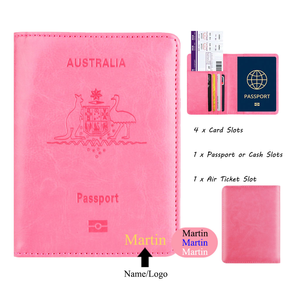 Customized Name Australia RFID - Travel Accessories Wallet 评论和价格
