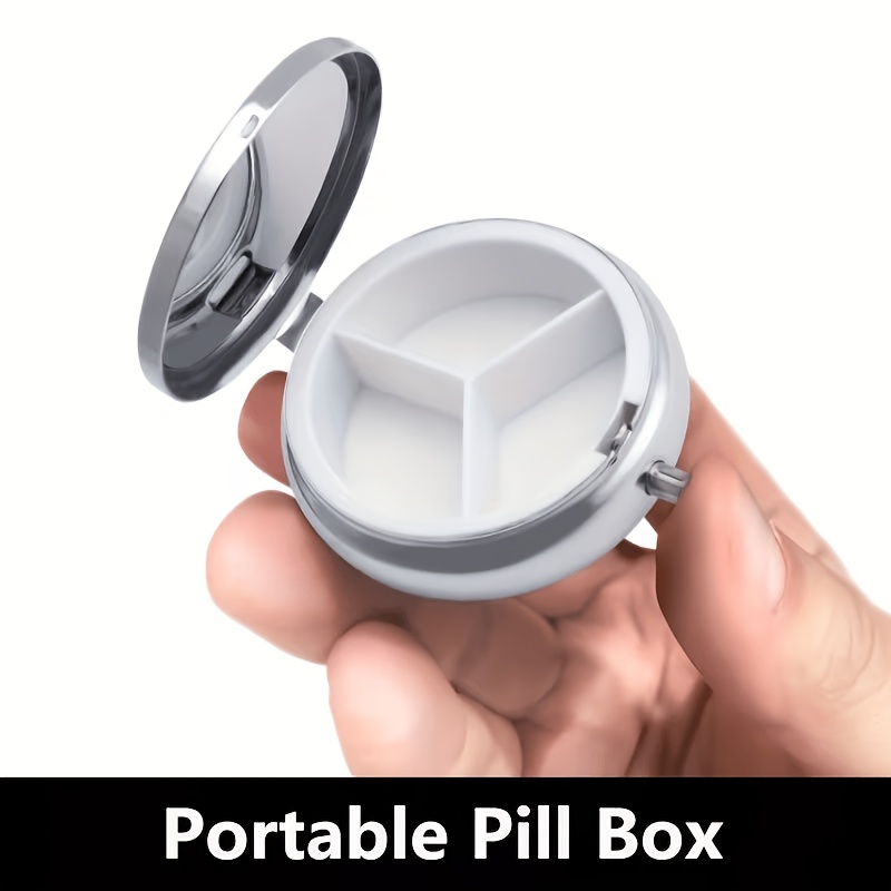 (Flat) 1pc portable round meta - Travel Accessories As Gifts 评论和价格