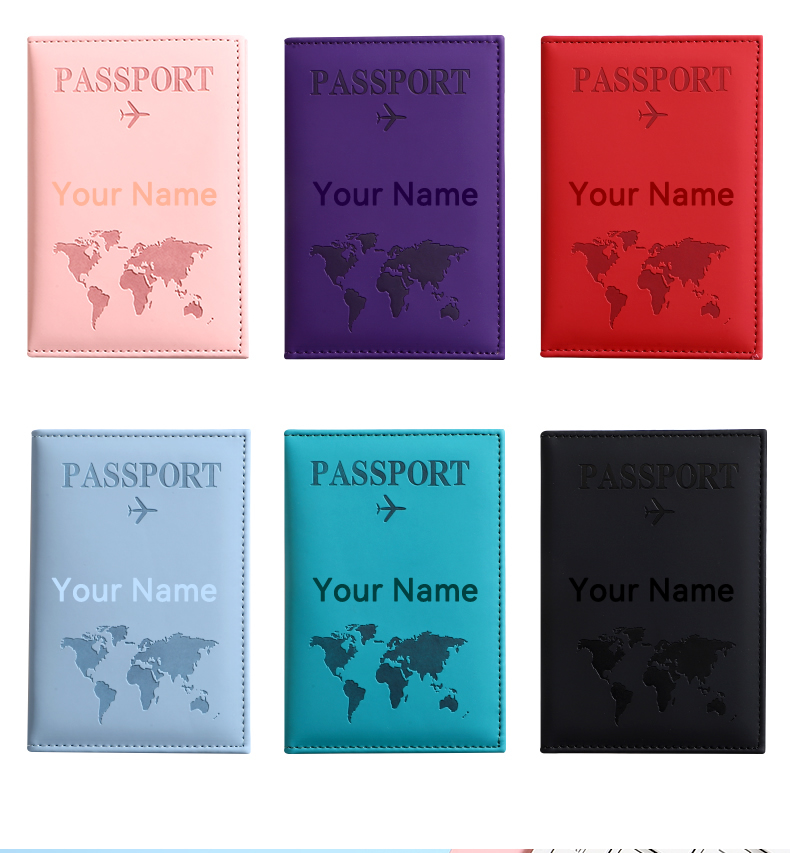 Personalized Custom Name Passp - Travel Accessories Wallet 评论和价格