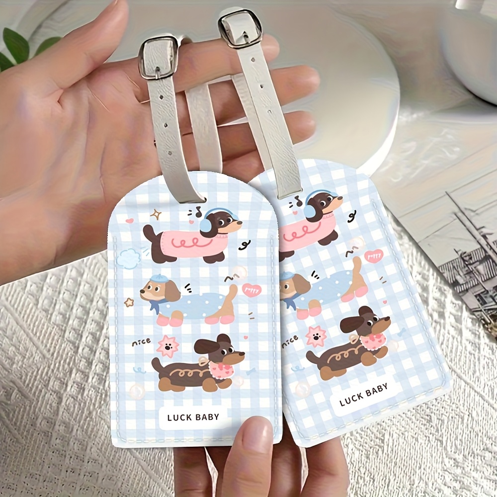 Luggage Tag Made of PU Materia - Travel Accessories As Gifts 评论和价格