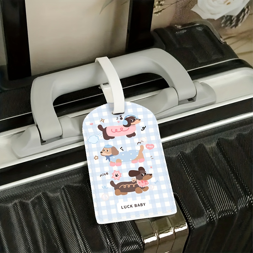 Luggage Tag Made of PU Materia - Travel Accessories As Gifts 评论和价格