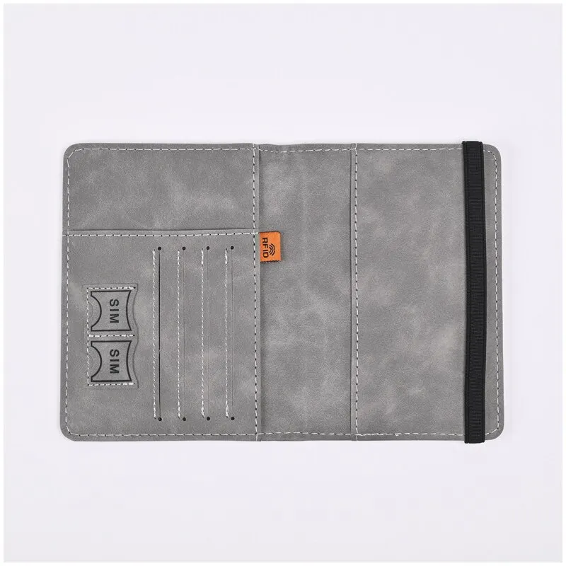Men PU Leather Wallet Travel P - Travel Accessories Wallet 评论和价格