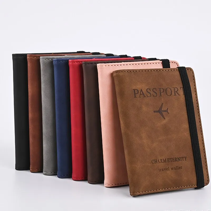 Men PU Leather Wallet Travel P - Travel Accessories Wallet 评论和价格